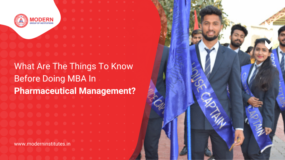 What Are The Things To Know Before Doing MBA In Pharmaceutical Management?