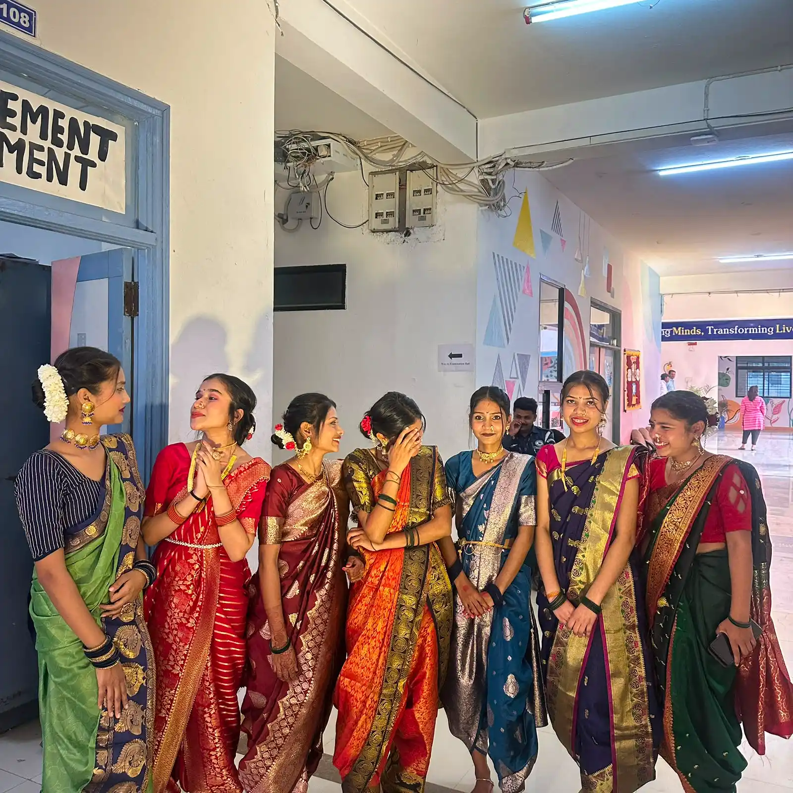 Students participating in
cultural and extracurricular
activities
